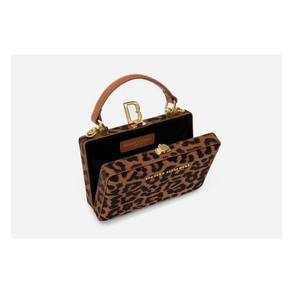 Slim Trunk – Brandon Blackwood New York Brandon Blackwood Slim Trunk in Leopard Ponyhair with Brass Hardware